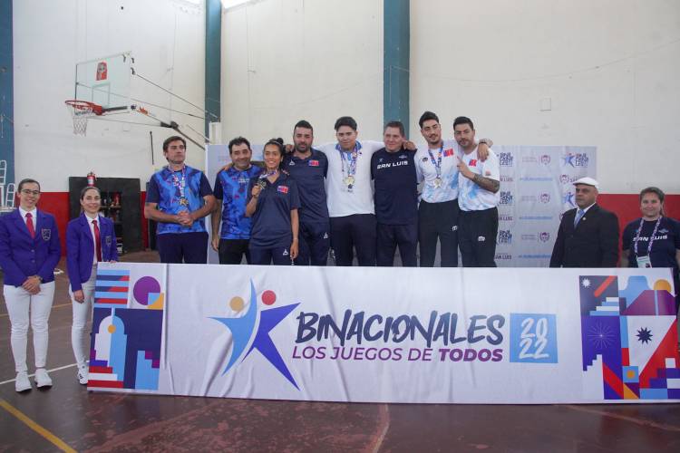 Binacionales: San Luis cosechó 17 medallas la última tarde