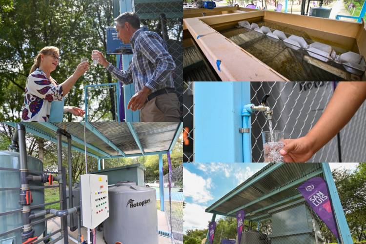 LA PUNILLA: inauguraron obras hídricas muy esperadas