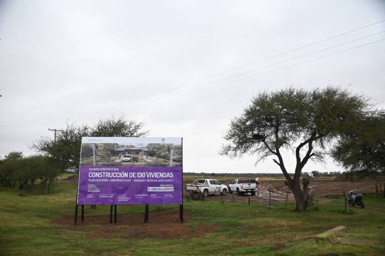  INICIARON LA EDIFICACIÓN DE 130 CASAS EN JUSTO DARACT
