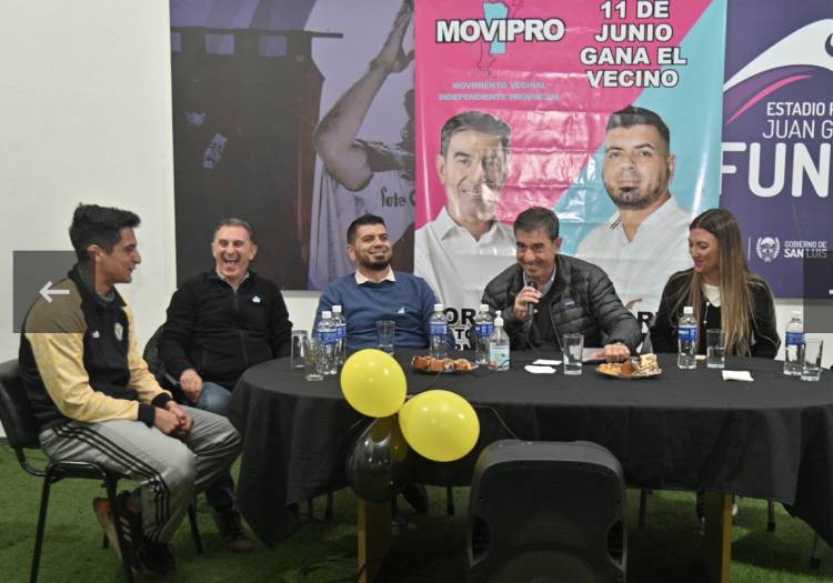 Se afirma Tincho BASTIAS en La Punta . Fernández y una movida completa desde el Deporte 