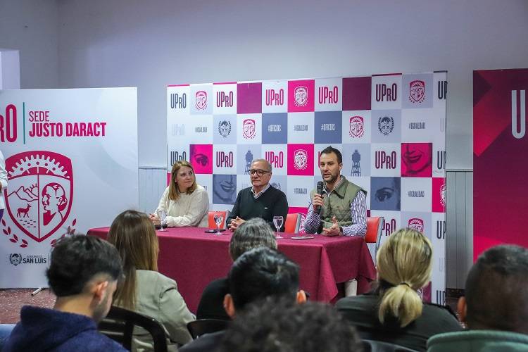 Quedó inaugurada la extensión UPrO de Justo Daract 