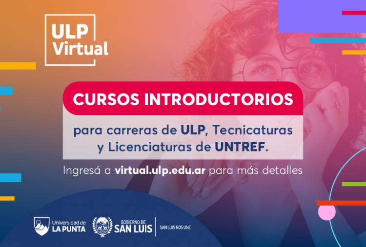 ULP Virtual: comenzaron los cursos introductorios