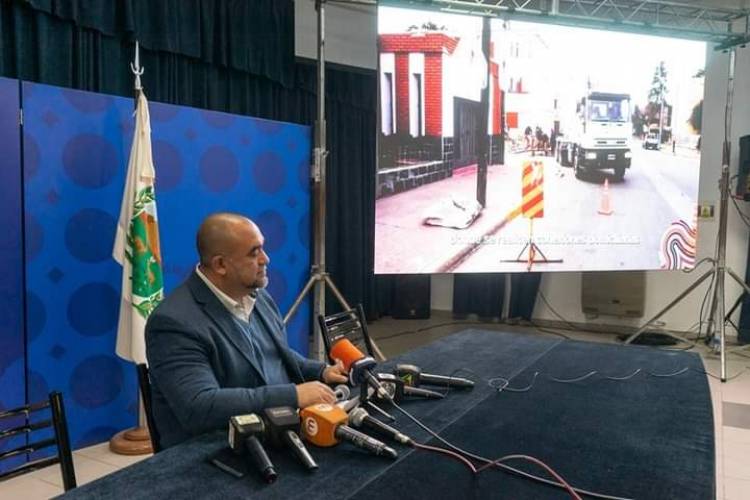 Frontera  anunció millonaria Inversión en equipamiento urbano y bache 0 .Dos camiones aspiradoras, dos camionetas para Brigada Ecológica y una mini barredora eléctrica 