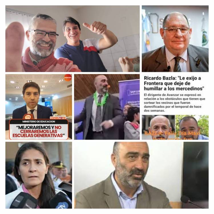 Luis Giraudo, él Ministro con mejor imagen del Gabinete de Poggi . Los peores, Bazla y  Bertolini .Dario Oviedo entró en la consideración sin ser Ministro 