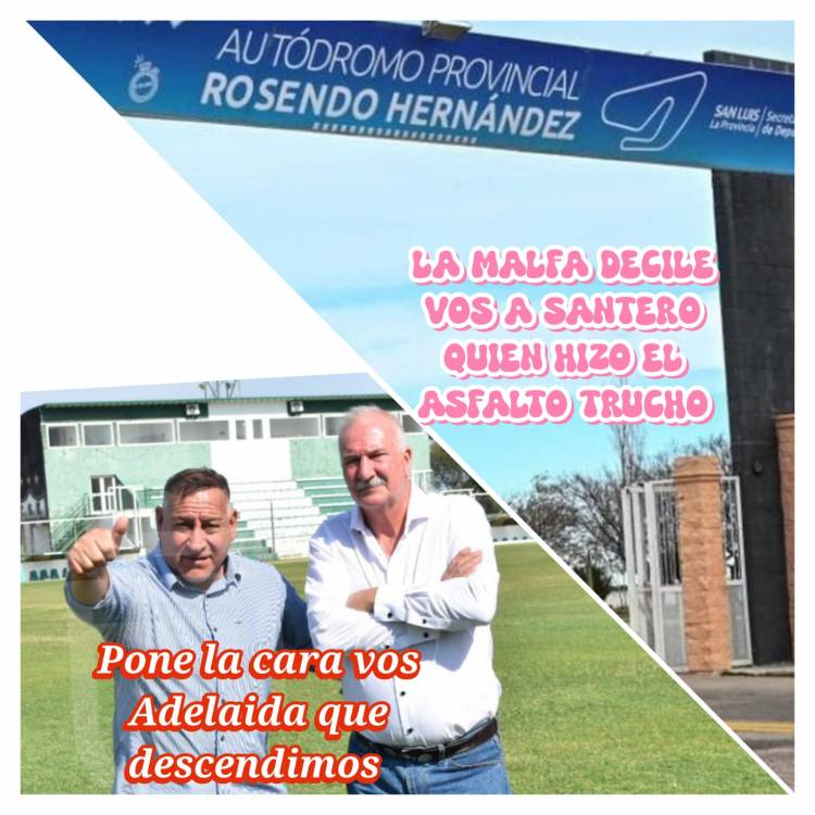 Poggi y mal domingo deportivo. Asfalto trucho en él Rosendo y descenso de Estudiantes.