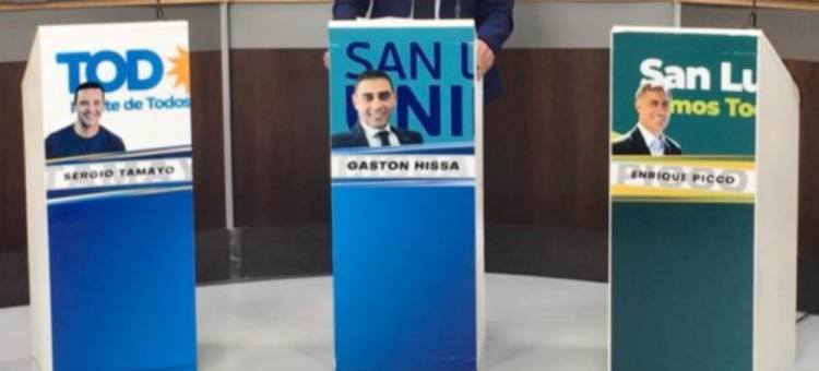 San Luis: Si las elecciones fueran hoy Hissa tendría 38 puntos, 21 Ponce y 15 Tamayo .