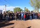 Llega el asfalto a los barrios Mirador del Cerro I y II 