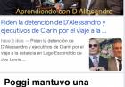 Se seguirá capacitando el poggismo? D Alejandro el Ministro  de las dádivas y facturas truchas  con  Jueces  y Clarín 