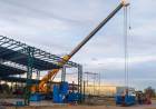 Alfazal y una nueva máquina compactadora de alfalfa