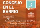  “CONCEJO EN LOS BARRIOS”: EL JUEVES 3 EN LA ZONA NORTE
