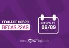 BECARIOS Y BECARIAS 22 AG COBRARÁN ESTE MIÉRCOLES 