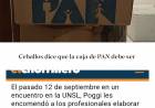 El PAN, la caja Radical de Alfonsín que busca replicar POGGI en San Luis. Es lo lógico dice Walter Ceballos , no hace falta la UNSL para que lo diga .