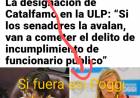 Berruezo, si te hacen caso los Senadores, el denunciado es POGGI por Adelaida Muñiz y Gallardo .El reino de la estupidez Jurídica en la teoría de los actos propios