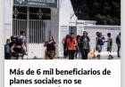 Pretenden dar de baja a discapacitados y abuelos que no pueden hacer el censo .ONGs. Piden la intervención del Defensor del Pueblo y del Secretario Luis Giraudo para que tomen el problema .