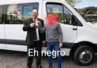 El Sr. Smith echó a los choferes en Negro de Inclusión.Verguenza ajena , se le escuchó decir a Luciano Ayala y a Martín Olivero.Una burrada política.