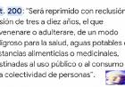Gastroenteritis en Escuelas: cual es él delito que comete el Gobierno envenenando los chicos .Es público, por lo que cualquier fiscal lo podría investigar 
