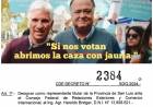 La promesa de Poggi Bridger de abrir la caza por qué los voten que no está.Harold es ñoquis actual y él Gobernador logró 15 mil votos más, mintiendo.