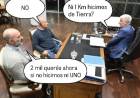 Un año y medio, no hicieron un solo km de ruta  tierra. Poggi dice que va. hacer 2 mil para las elecciones. Politiqueria barata .La Malfa arregló caminos de algún amigo y Trombotto lo de su Campo . Vergüenza ajena y farsa .