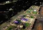Mayka Garoglio inauguró la plaza más linda de San Luis. Jeraquizó la Ciudad .