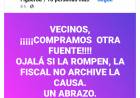 Postiguillo lorito. Le echa la culpa a la Justicia de la falta de prevención de POGGI Sosa. Burdo y desconocimiento de lo básico.