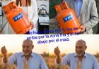 Él tándem Becerra -Almena fuera del palco por la zona fría. Bazla  tampoco . Eran infaltables