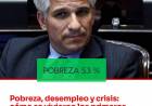 San Luis :Una Fundación determinó él caos social económico y empleo perdido y baja del PBI, que preocupan. Poggi no revirtió nada, ahondó la crisis , según un informe privado público, con datos oficiales  .Pobreza extrema . Casi 54 puntos 