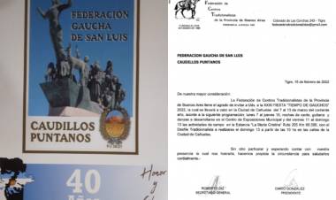 La XXXI Fiesta “Tiempo de Gauchos” con presencia puntana