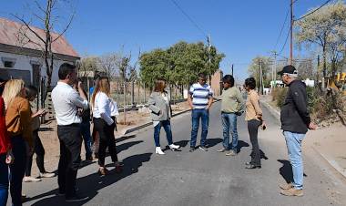 JUSTO DARACT: 36 cuadras de asfalto casi listas