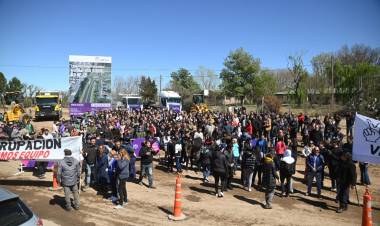 Obras en los barrios La Ribera y 300 Viviendas
