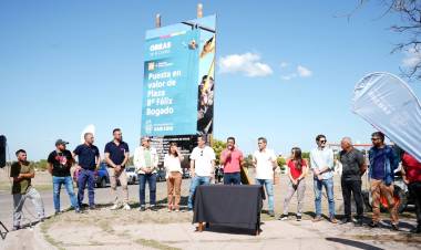 Tamayo y una nueva obra en el Félix Bogado