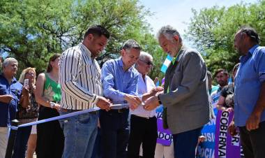 Los Cajones y otra realidad . Alberto Rodriguez Saá sigue abriendo caminos .