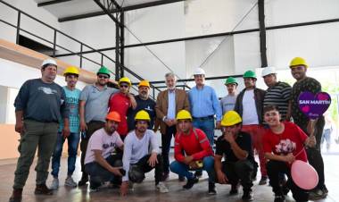 SAN MARTÍN: progreso y arraigo con obras 