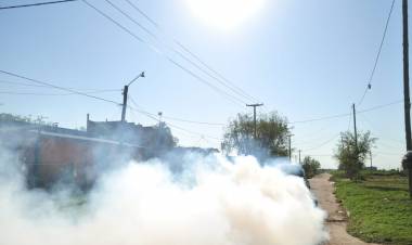 VILLA MERCEDES: intensifican las tareas de fumigación