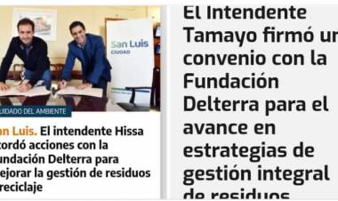 Hissa ya copia lo que hacía Tamayo . Convenio con Fundación Delterra