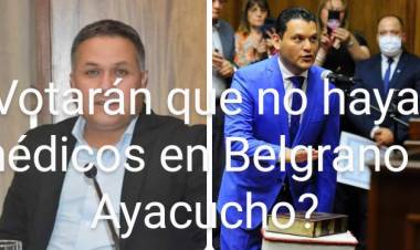A los Senadores de Poggi les dió vergüenza destruir la Carrera Sanitaria .La estupidez de los García de avalar que no haya más médicos en sus Departamentos.