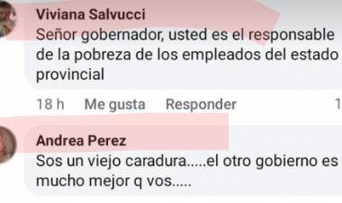 Una empleada Judicial de años culpó a Poggi de hacer pobres a los Estatales.La opinión en las redes que golpea el cinismo del Gobierno 