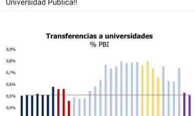 Ceballos "Volvimos al acoso financiero universitario del Menemismo 