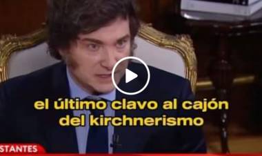 Cristina sobre Milei " Así que ahora me querés matar ?.Solo te pido que le garantizes cuatro comidas a la gente .SOS vergüenza ajena .
