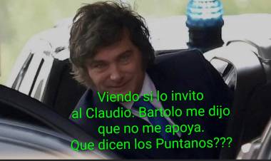 Bronca en él poggismo, porque MILEI no invita a Poggi, a su gira por EEUU. Van aliados .Fuerte operativo para que lo suban.San Juan y Mendoza van.