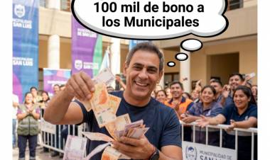 Hissa con él bono de 100 mil , rompe él orden político y de reperfila como dirigente con independencia 