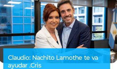El  odiado Kirchnerismo del CFI , para salvar la Provincia de Poggi. Parece un cuento, pero es la realidad .El Cristinista Lamothe  lo encabeza 