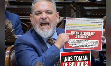 Pipi ALI: Poggi toma de boludos a los Puntanos. No achicó nada y tiene más ñoquis.Un decreto lo confirma. 