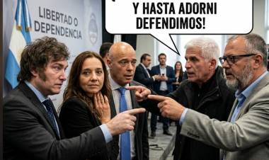 Poggi; si Milei no para a Abdala, hago que Becerra y Almena no le voten más nada .Se enoja él Gobernador por las críticas a su gestión 