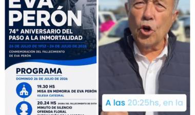 Acto de Eva Perón en San Luis .Primer amague de unidad????