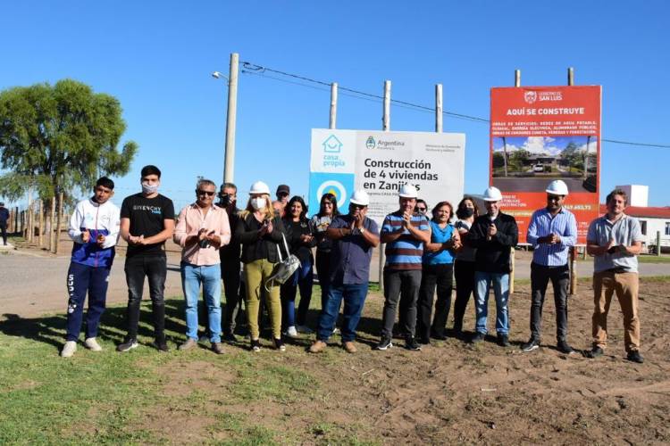Nuevas viviendas en Beazley, Zanjitas y Alto Pelado 