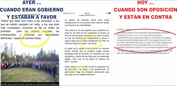 Carpetazo para Hissa que no resiste un archivo