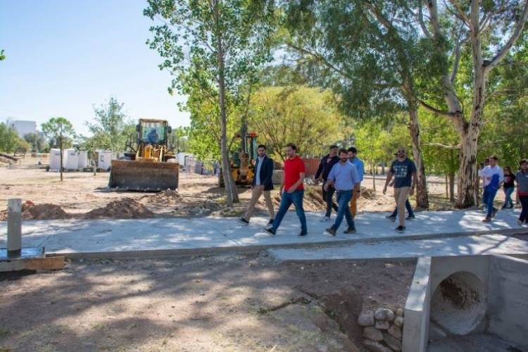 El Parque Costanera San Luis está al 43 por ciento