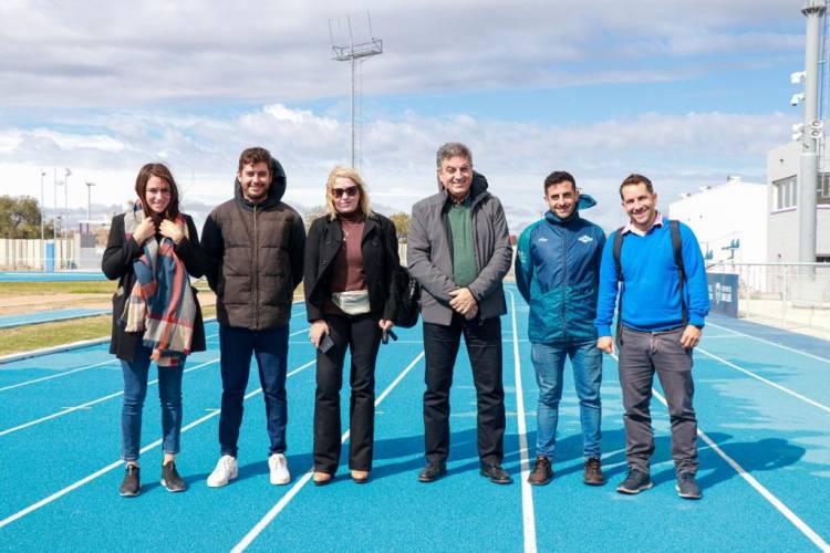 ATLETISMO: el presidente de la CADA en San Luis