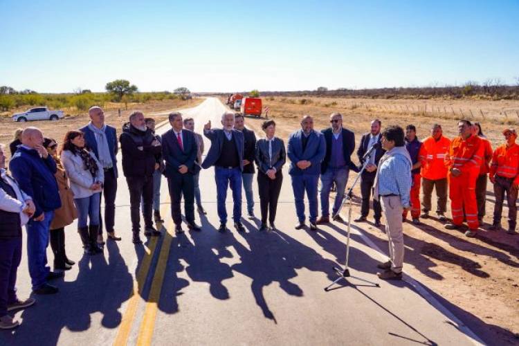 Se inauguró el reasfaltado de la Ruta Provincial N° 36