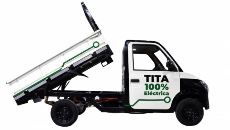 Ya está a la venta Tita, la camioneta100%  eléctrica 